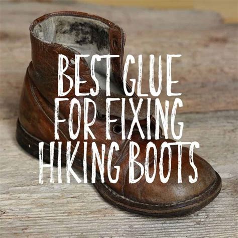 best glue for boot repair.